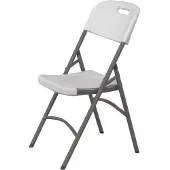 Hendi Chaise Catering pliable gris clair