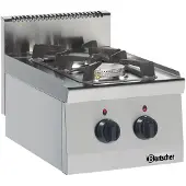 Bartscher Cuisinière à gaz 2 feux série 600 1317433