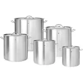 Hendi Marmite - avec couvercle, Budget Line, 98L, 500x(H)500mm