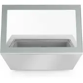 Hendi Glacière de table Arktic avec 4 bacs de 5 litres en acier inoxydable, 230 V