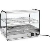 Hendi Présentoir de comptoir chauffé, individuel, noir, 220-240V/800W, 554x376x(H)311mm