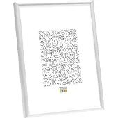 Deknudt Cadre photo étroit en aluminium argenté 20x30 S026D1