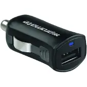 Promate chargMate-EU1, intérieur, universel, allume-cigare, noir, 1,2 m, 100 - 240/12 - 24V