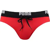 Puma Logo Swimming Brief Rouge S Homme