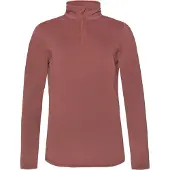 Protest Fabriz Half Zip Fleece Rose XL Femme