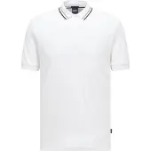 BOSS Penrose 38 10228475 Short Sleeve Polo Blanc XL Homme