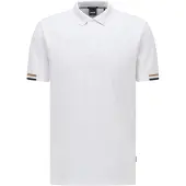 BOSS T-Shirt 'Parlay 147' noir / blanc