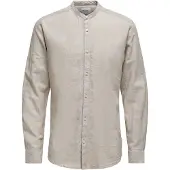 Only & Sons Chemise 'Caiden' crème