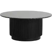 Nordal Table basse Erie - blanc Ø90cm