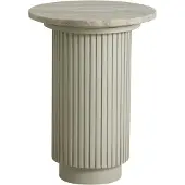 Nordal A/s Table D'appoint Ronde Erie-dessus Marbre Ivoire | 6921