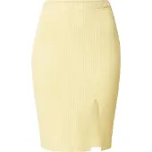Urban Classics Jupe jaune pastel