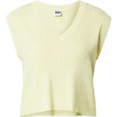 Urban Classics Tops en tricot jaune pastel