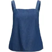 JJXX Kendra Chambray Sn Jjxx Sleeveless T-shirt Bleu XS Femme