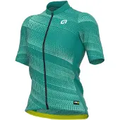 ALÉ Maillot à Manches Courtes Green Speed