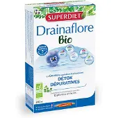 SuperDiet Super Diet Drainaflore Bio 20x15 ml Ampoule(S) Buvable(S)