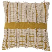Bloomingville Coussin Cea | Jaune | Coton | 82055376