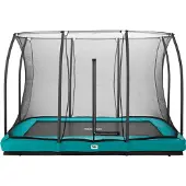 Salta Comfort Edition Ground Trampoline - 305x214cm - rectangulaire - vert
