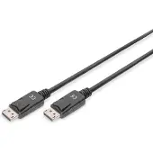 Digitus Displayport Cable 10 M Noir
