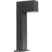 QAZQA Lampadaire d'extérieur industriel noir 35 cm IP44 - Baleno