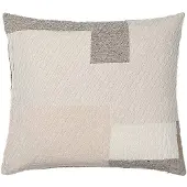 Broste Copenhagen Housses de coussins PATCH - Blanc - 60x60 cm