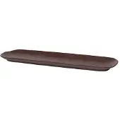 Broste Copenhagen Assiette de forme marron - W40XL11XH2,5CM