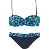 LASCANA Bikini turquoise / noir