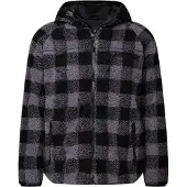 Brandit Veste en polaire gris / noir
