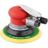 MECAFER Meuleuse excentrique pneumatique avec tampon de 150 mm