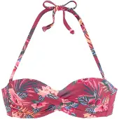 s.Oliver Hauts de bikini bleu / vert foncé / rose
