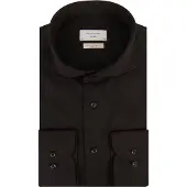 Profuomo Chemise 'Japanese Knitted' noir