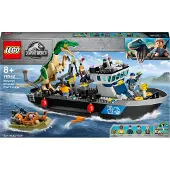 LEGO Jurassic World L'évasion en Bateau du Dinosaure Baryonyx 76942