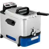 Tefal Oleoclean PRO FR 8040 INOX & DESIGN - Friteuse - 2300 W - Black/Stainless Steel