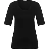 Street One T-shirt noir