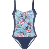 LASCANA Maillot de bain bleu marine / mélange de couleurs