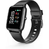 Hama FitWatch 5910 noir Montre d'activité - Smartwatch avec GPS