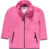 Playshoes Veste en polaire violet foncé / rose