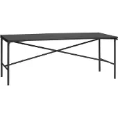 Hubsch Table d'extérieur en métal - noir
