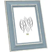 Deknudt Cadre photo bleu avec accent naturel 21x29.7 S221F6