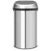 Brabantia Touch Bin 60 Litres Acier Mat