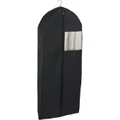 SmartaSaker Housse vêtements Deep Black 60 x 135 cm noir