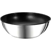Tefal Poêle wok acier inoxydable 26cm - - L9737702 - ingenio préférence