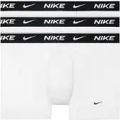 Nike Eday Trunk Boxers 3 Units Blanc M Homme