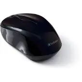 Verbatim Wireless Mouse GO NANO - Souris - optique - sans fil - RF - récepteur sans fil (USB), couleur : noir