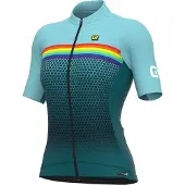 ALÉ Bridge Short Sleeve Jersey Bleu S Femme