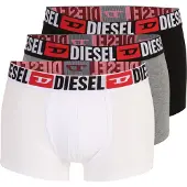 Diesel Boxers 'Damien' gris chiné / rouge / noir / blanc