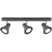 Nordlux Projecteur EIK à 3 branches gris ; 45780110