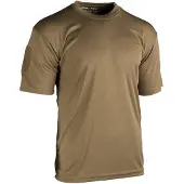 Mil-Tec Tee-Shirt Quick Dry Coyote Pas Cher Pour Homme