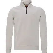 BOSS Sweat-shirt 'Zetrust' beige clair
