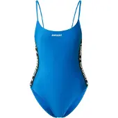 Superdry Code Essential Tape Swimsuit Bleu XS Femme