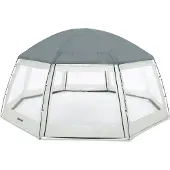 Bestway Pool cover Flowclear pool dome max Ø 488cm
